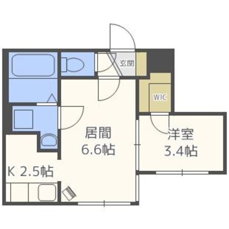 アマン小樽の間取り