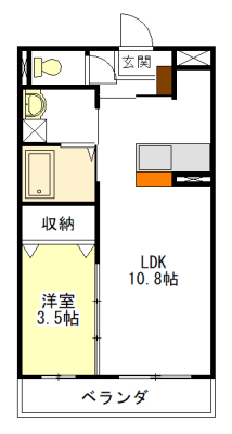 ベレピの間取り