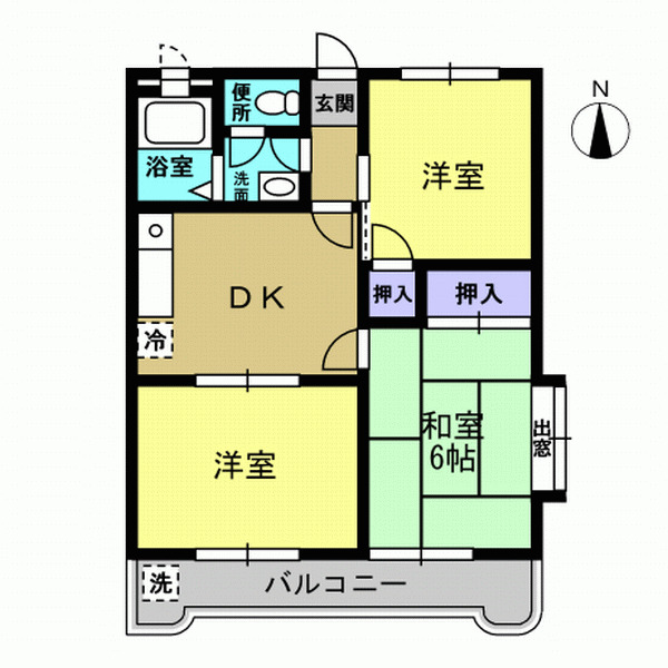 エントピア秋川の間取り