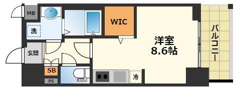 プレサンス名古屋菊井セルカの間取り