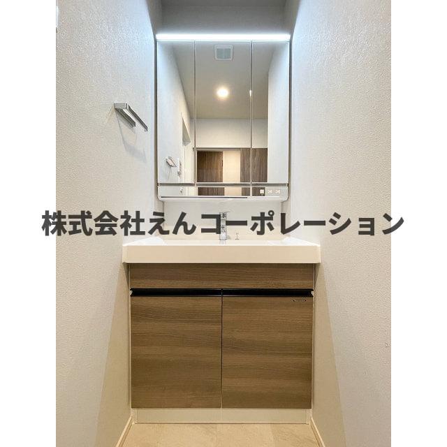 【ラクレイス香椎駅前の洗面設備】