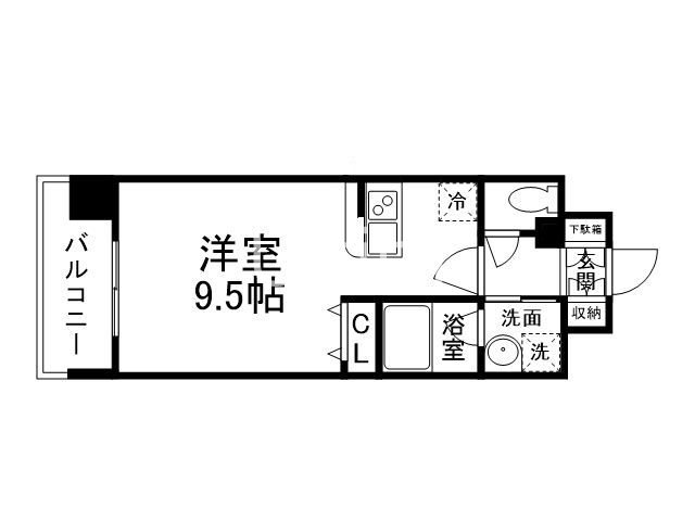 ベラジオ烏丸御池IIの間取り