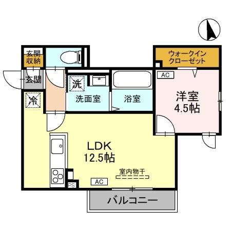 D-residence新庄　IIの間取り