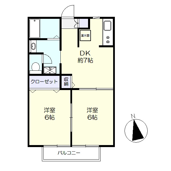 ディアスニューちひろIIIの間取り