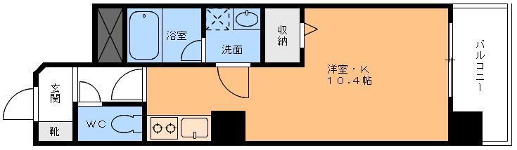 グレイスパル清水の間取り