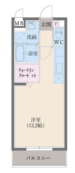 プリュネ願成寺の間取り