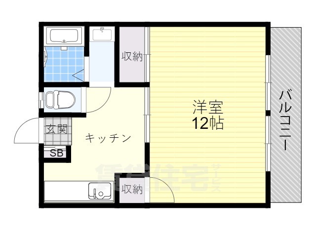 白川マンションの間取り