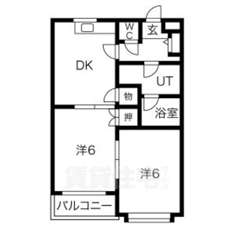 リバーサイドマンション青山の間取り