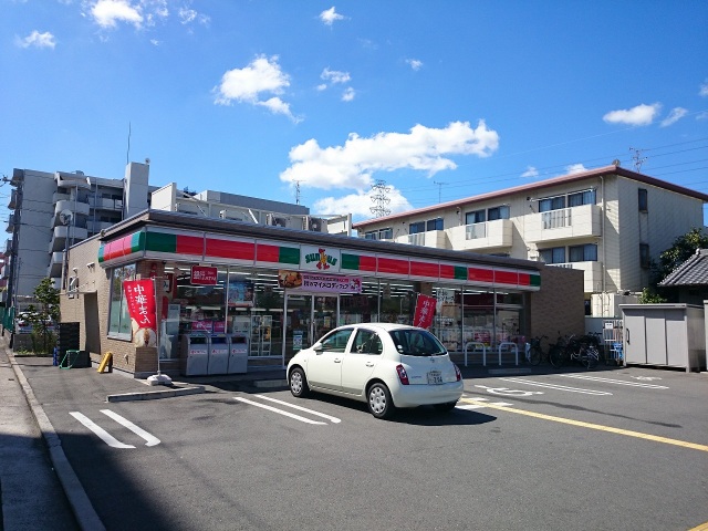 コンビニ　サンクス八尾旭ヶ丘店（コンビニ）まで539m