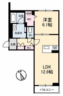 ポートカルチェ東川口の間取り