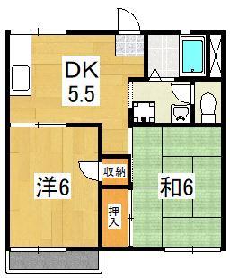 アネックス石井の間取り