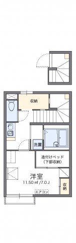 レオパレス寿の間取り