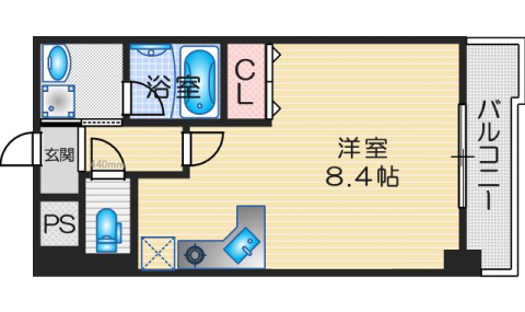 グランエスポワールの間取り