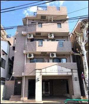 杉並区上荻のマンションの建物外観