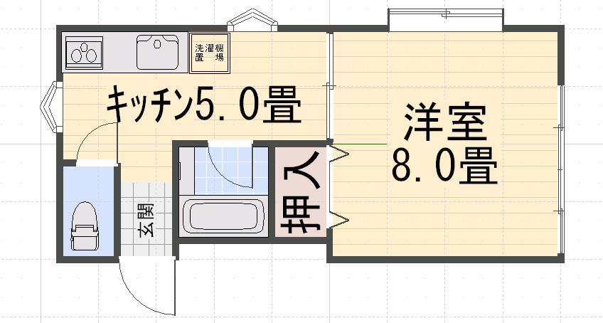 エスポワール錦の間取り