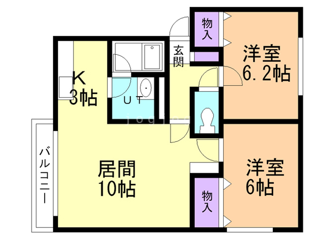 ＰＩＮＯ弐番館の間取り