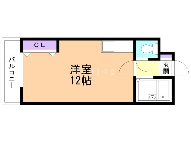 石狩郡当別町弥生のマンションの間取り