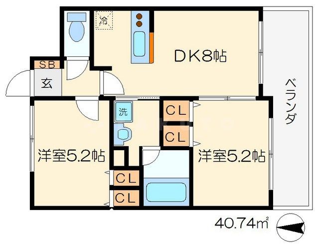 エステムプラザ京都御所ノ内REGIAの間取り