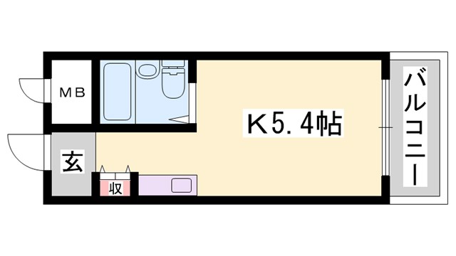 しらさぎメモリアルの間取り