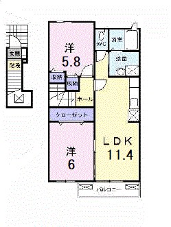 サンシャインの間取り