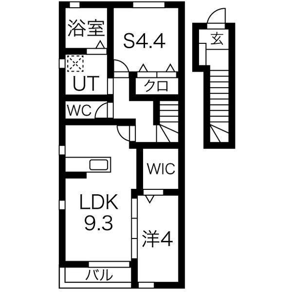 ヴェルニーナの間取り