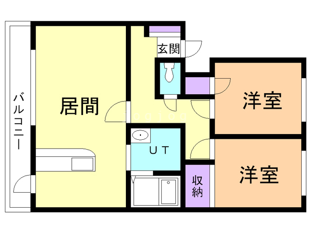 朝日ハートフルプレイスの間取り