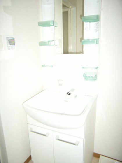 洗面設備　※別号室の写真です