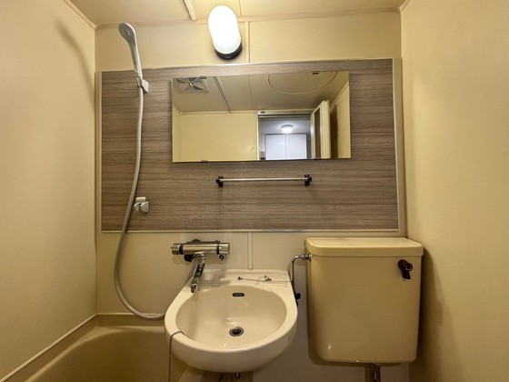 洗面設備　※別号室の写真です