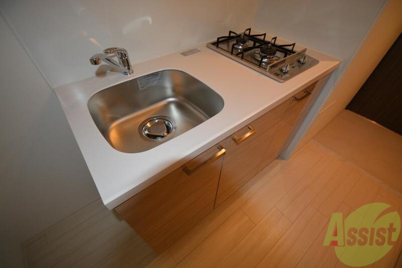 キッチン　収納付きです