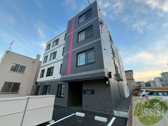 建物外観　札幌市北区北３５条「ルチアーノＮ３５」