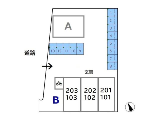 駐車場　駐車場