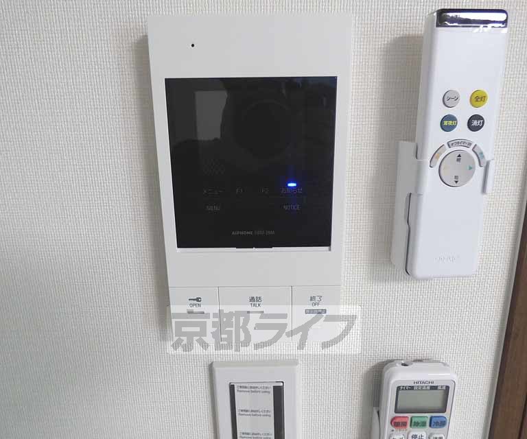 セキュリティ　急な来客も安心です。