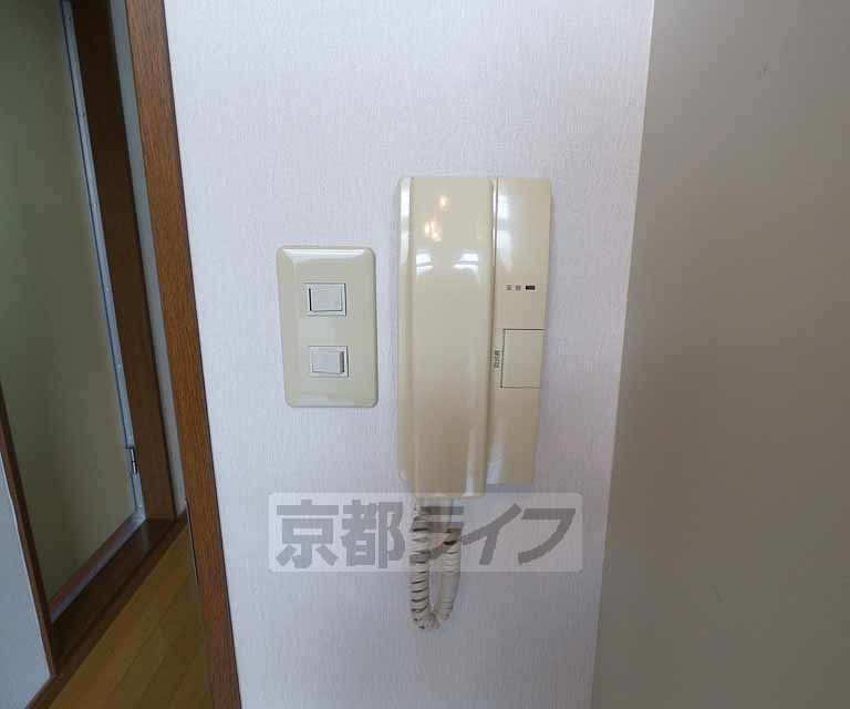 セキュリティ　来客も安心です。