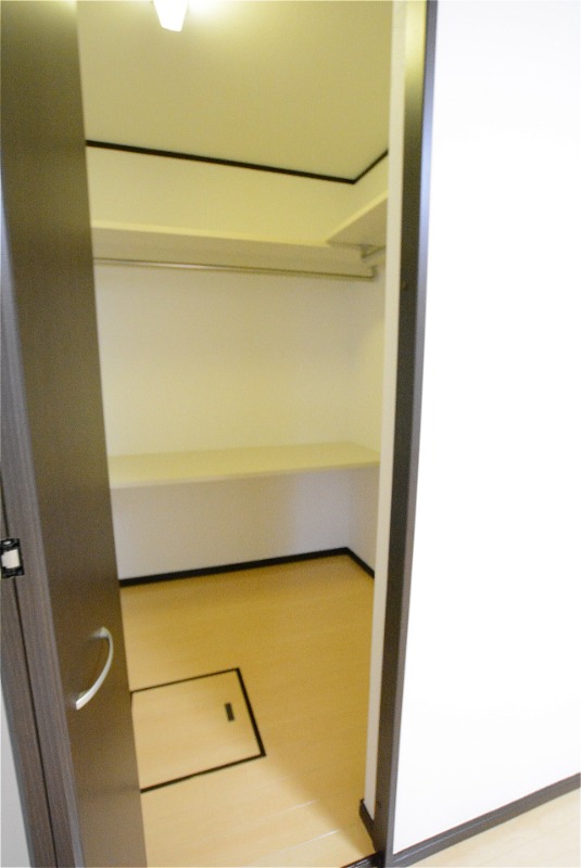 収納　ウォークインクローゼット