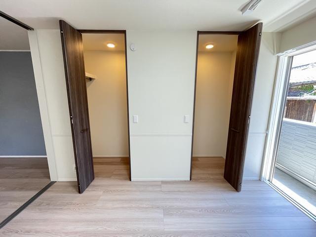 収納　クローゼット２か所