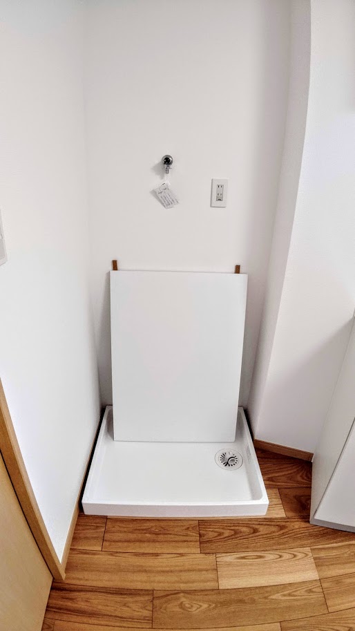 洗面設備　室内洗濯機置き場