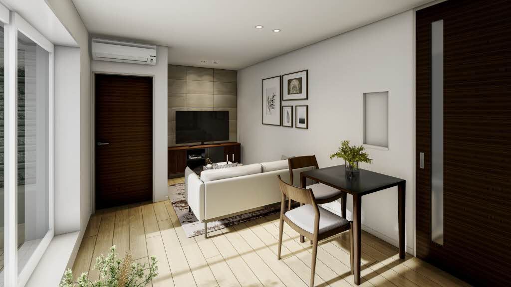 その他部屋・スペース　完成予想図／家具等は配置のイメージで物件に付属しておりません