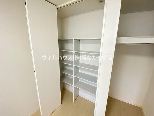収納　クローゼット！
