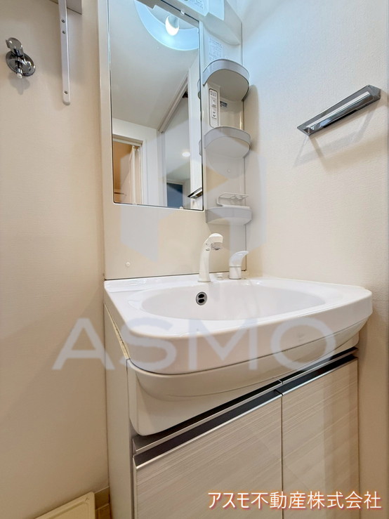 洗面設備　同マンション別部屋参考写真