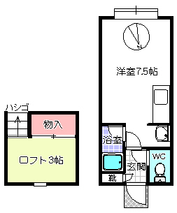 インペリアル寺田の間取り写真