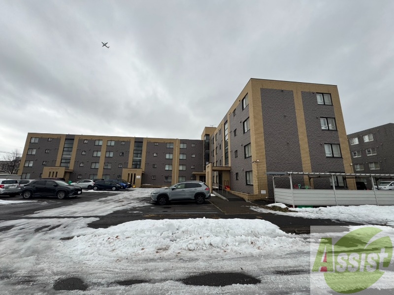 建物外観　札幌市北区百合が原「パークハイツＧ棟」