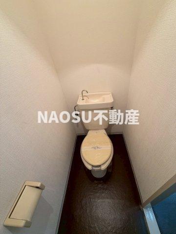 トイレ　ゆったりとした空間のトイレです