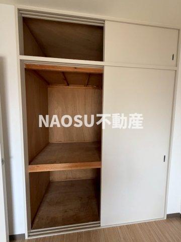 収納　十分な収納スペースがあります