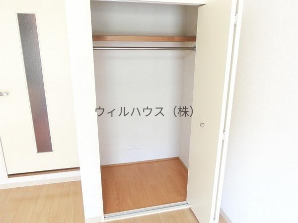 収納　クローゼット！