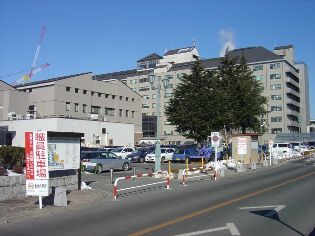 病院　信大附属病院（病院）まで650m