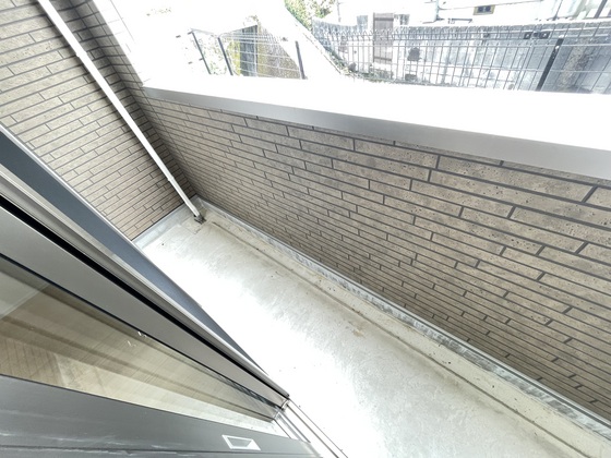 バルコニー　※他の号室の写真です。