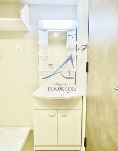 洗面設備　洗面台です。
