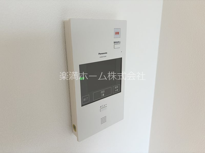 セキュリティ　モニターホンで安心♪