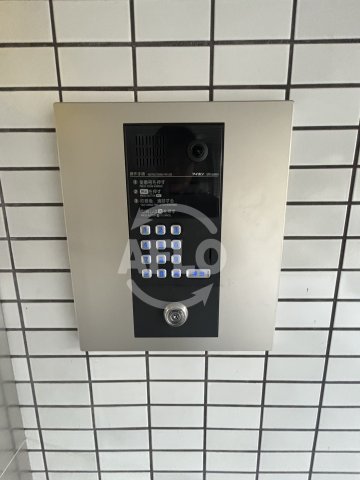 セキュリティ　アルテハイム天王寺　モニター付きインターホン