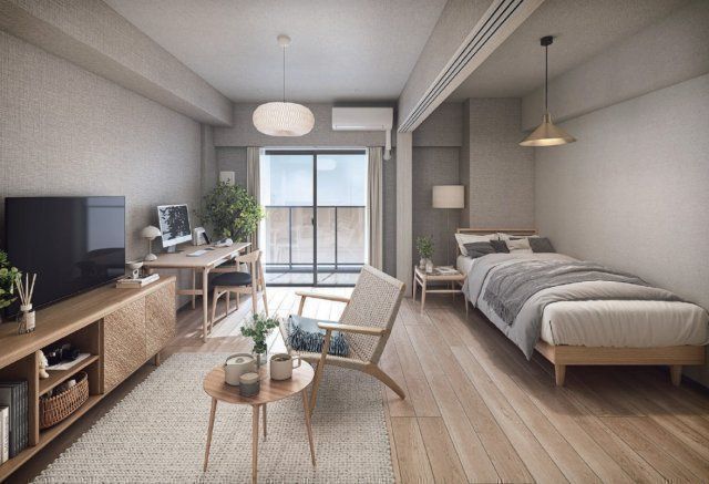 居室・リビング　内装イメージパースとなります。